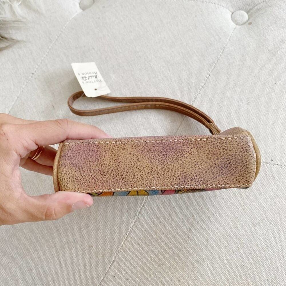 Vintage Emily Ann Hand Painted Western Wristlet - Picture 4 of 5